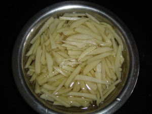 Potato Side-Dish (Konkani: Batate Talasani / Upkari)