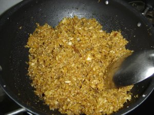 Rice Flour Sweet Dish (Konkani: Tandula Peeta Patholi)