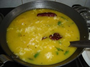 Mango Side dish (Konkani: Aambya Kathe / Ummane)