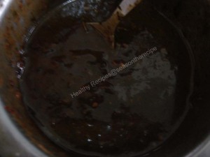 Tamarind Side Dish (Amsani Gojju)