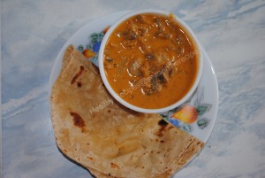 Mushroom Curry (Konkani: Alambe Ambut)