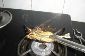 Dried Mackerel Chutney (Konkani: Sukile Bangade Chutney)