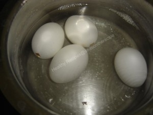 Egg Masala (Konkani: Andi/Mote Ambut)